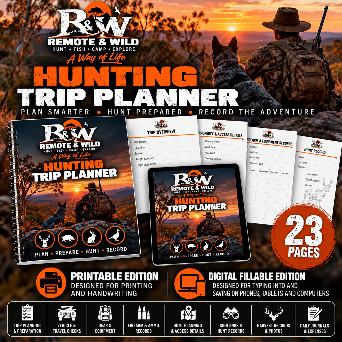 Remote & Wild — Australian Hunting Trip Planner